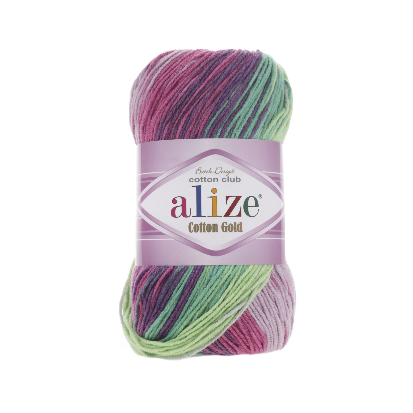 Alize Cotton Gold BATIK Yarn 100gr-330mt %55 Cotton Soft Baby