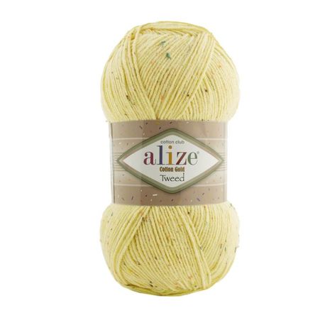 Main cotton gold tweed 643 yellow