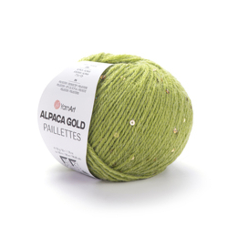 Main yarnart alpaca gold paillettes 9310