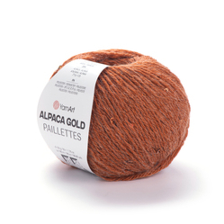 Main yarnart alpaca gold paillettes 9312