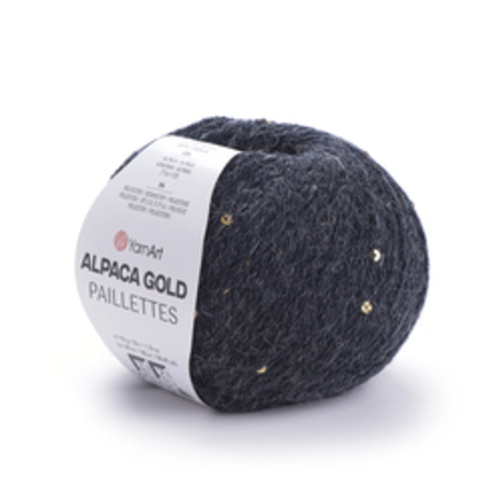 Main yarnart alpaca gold paillettes 9314