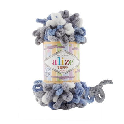 Large alize puffy color 100g 9m 2 1