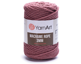 Thumbnail macrame rope 3mm yumak