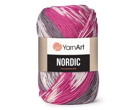 Yarnart Nordic Wool Yarn, Gradient Yarn, Self Patterned Yarn, Multicolor  Yarn, Knitting Yarn, 20% Wool, Sweater Yarn, 5.28 Oz, 557.74 Yds 