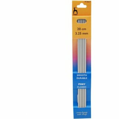 Main pony double ended knitting needles 3 25mm