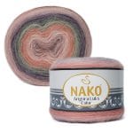 NAKO ANGORA LUKS COLOR