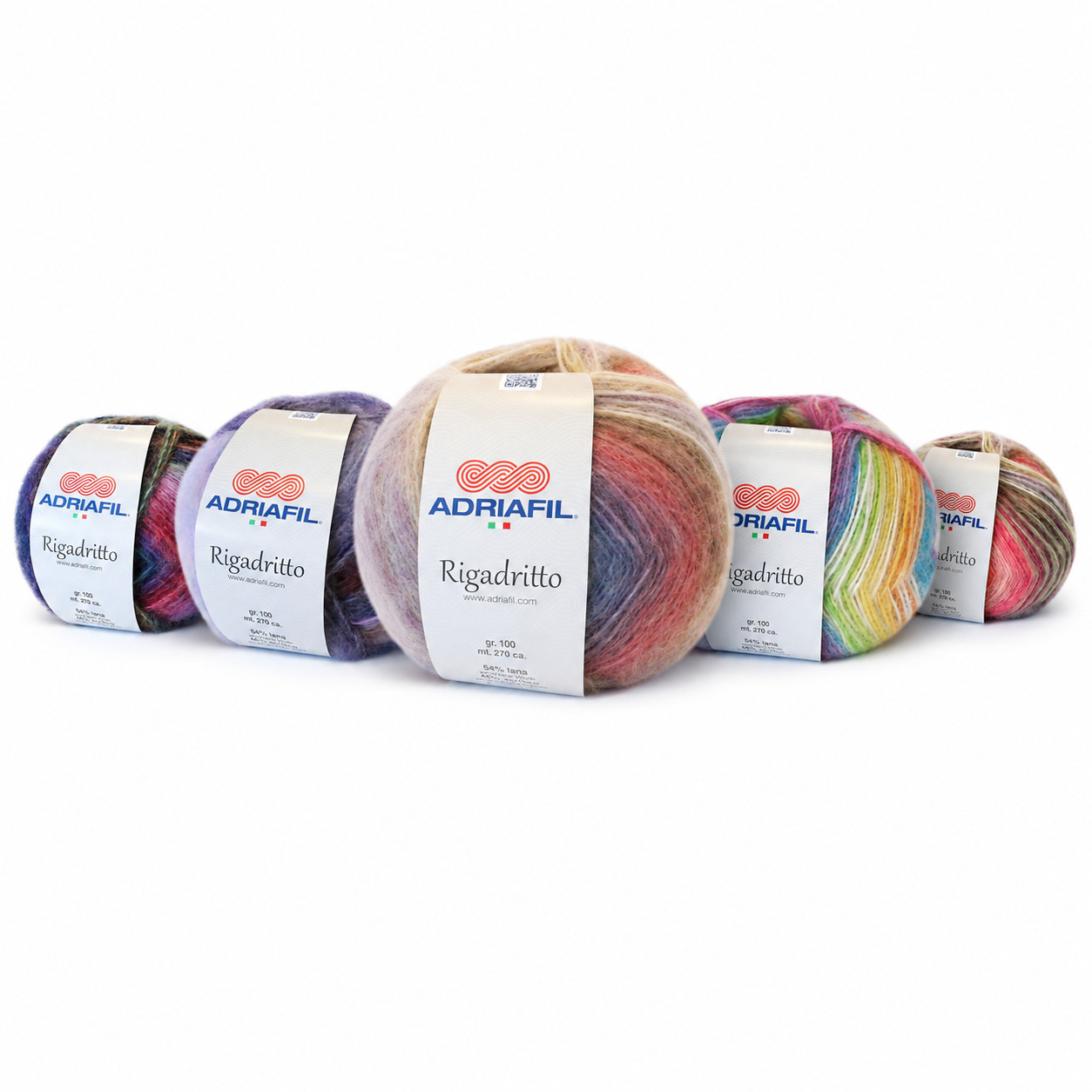 ADRIAFIL MULTICOLOR YARN RIGADRITTO ADRIAFIL RIGADRITTO - Image 1