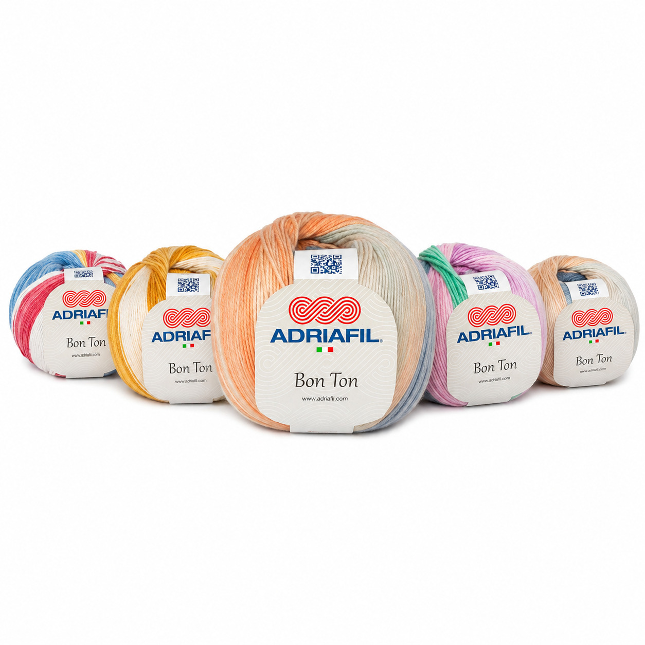 ADRIAFIL SUMMER MULTICOLOR YARN BON TON ADRIAFIL BON TON - Image 1
