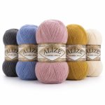 ALIZE ANGORA GOLD - warm and lightweight for sweaters and shawls