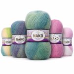 NAKO MOHAIR DELICATE COLORFLOW