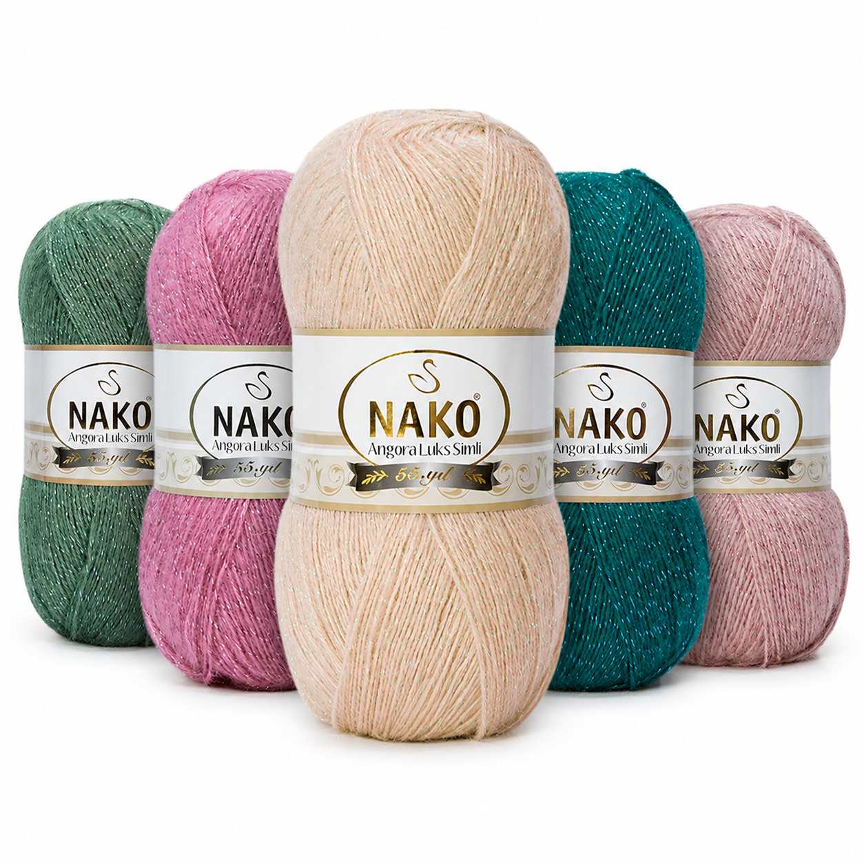 NAKO YARN ANGORA LUKS SIMLI NAKO ANGORA LUKS SIMLI - Image 1
