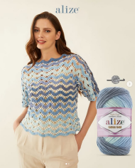 ALIZE COTTON GOLD BATIK - Image 4