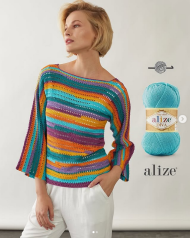 ALIZE DIVA - Silky acrylic yarn for summer - Image 2