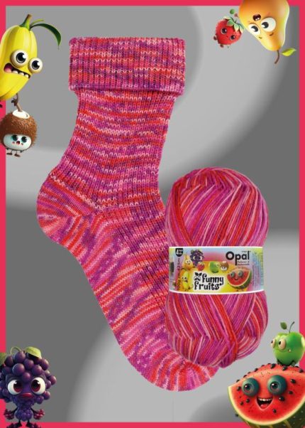 OPAL FUNNY FRUITS 4-PLY