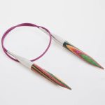 KnitPro Symfonie circular knitting needles colorful laminated wood knitting needles