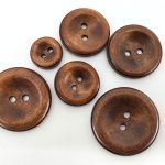 WOOD BUTTON 3691