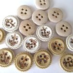 WOOD BUTTON 13MM 306