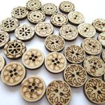 WOOD BUTTON 15MM 3860