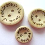 WOOD BUTTON 418