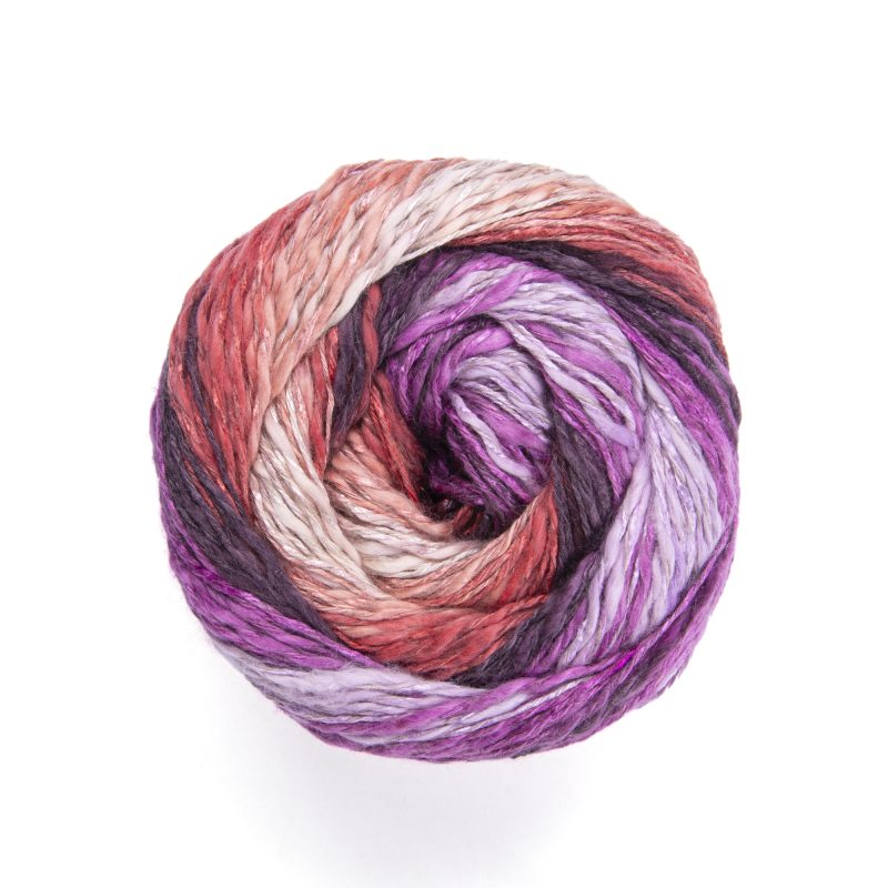 Yarnart linen soft pink color changes