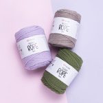 YARNART MACRAME ROPE 5MM - bieza makramē auklas dzija