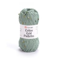YARNART COTTON GOLD PAILLETTES