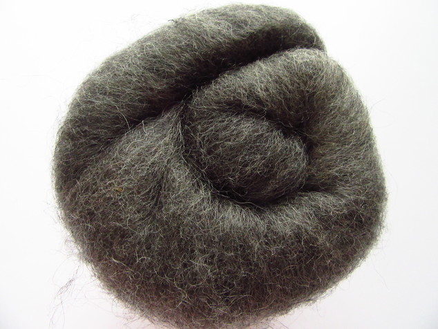 filc tumši peleks FELTING WOOL DARK GREY - Image 1