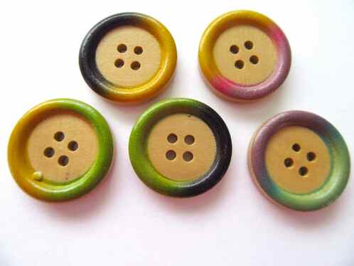 WOOD BUTTON 412
