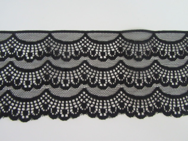 046 2 kaprons NON ELASTIC LACE 8CM 046 - Image 1
