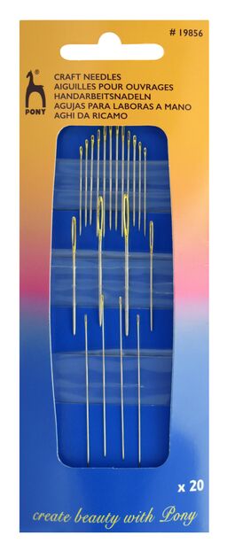 PONY 20 CRAFTS NEEDLES 19856