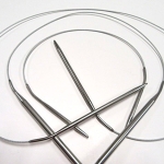 FIXED CIRCULAR NEEDLES  WITH STEEL CABLE