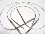 FIXED CIRCULAR NEEDLES  WITH STEEL CABLE