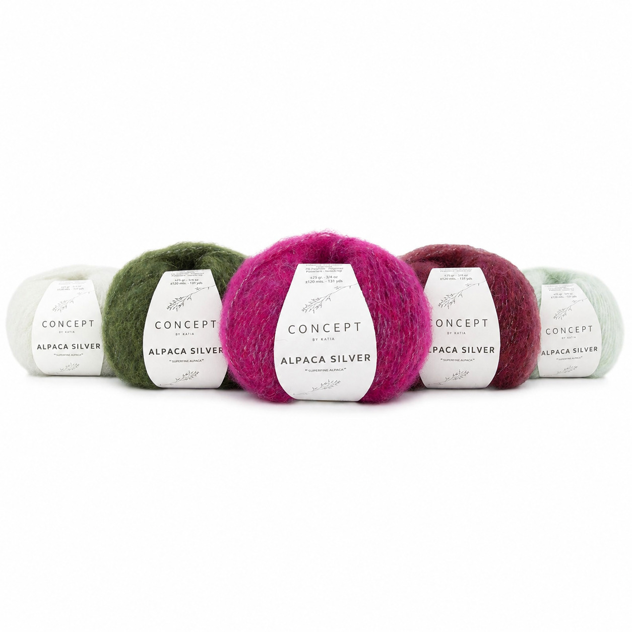 KATIA YARN ALPACA SILVER KATIA ALPACA SILVER - Image 1