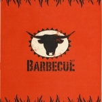 HALF LINEN TOWEL 50*70CM "BARBECUE"