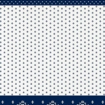 PUSLINA DVIELIZ 50*70CM "ZILI BALTS"