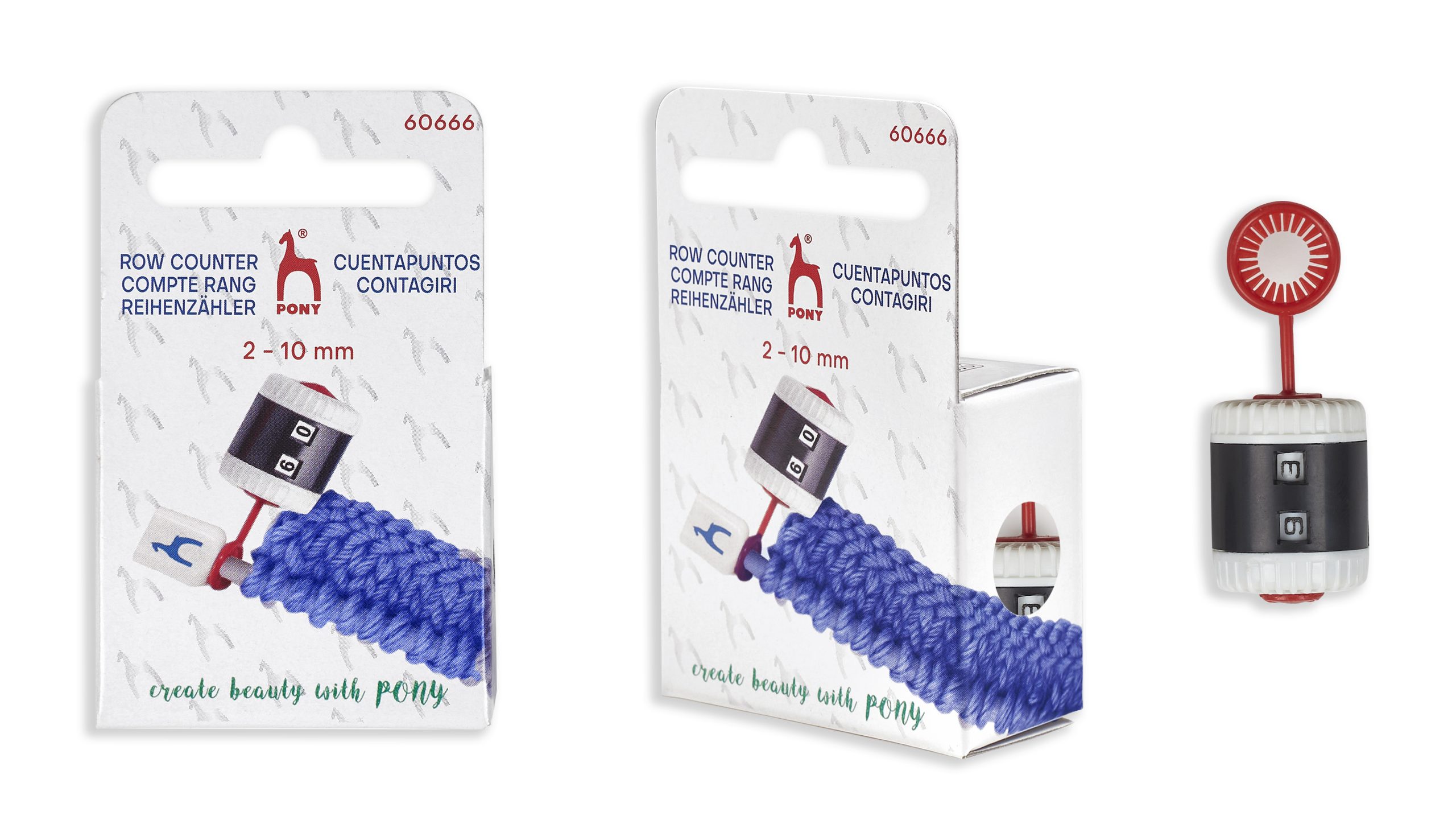 Pony_60666_Row-counter_2-10mm_pi PONY ROW COUNTER 60666 UNIVERSAL - Image 1