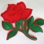 APPLIQUE "ROSE" 3022