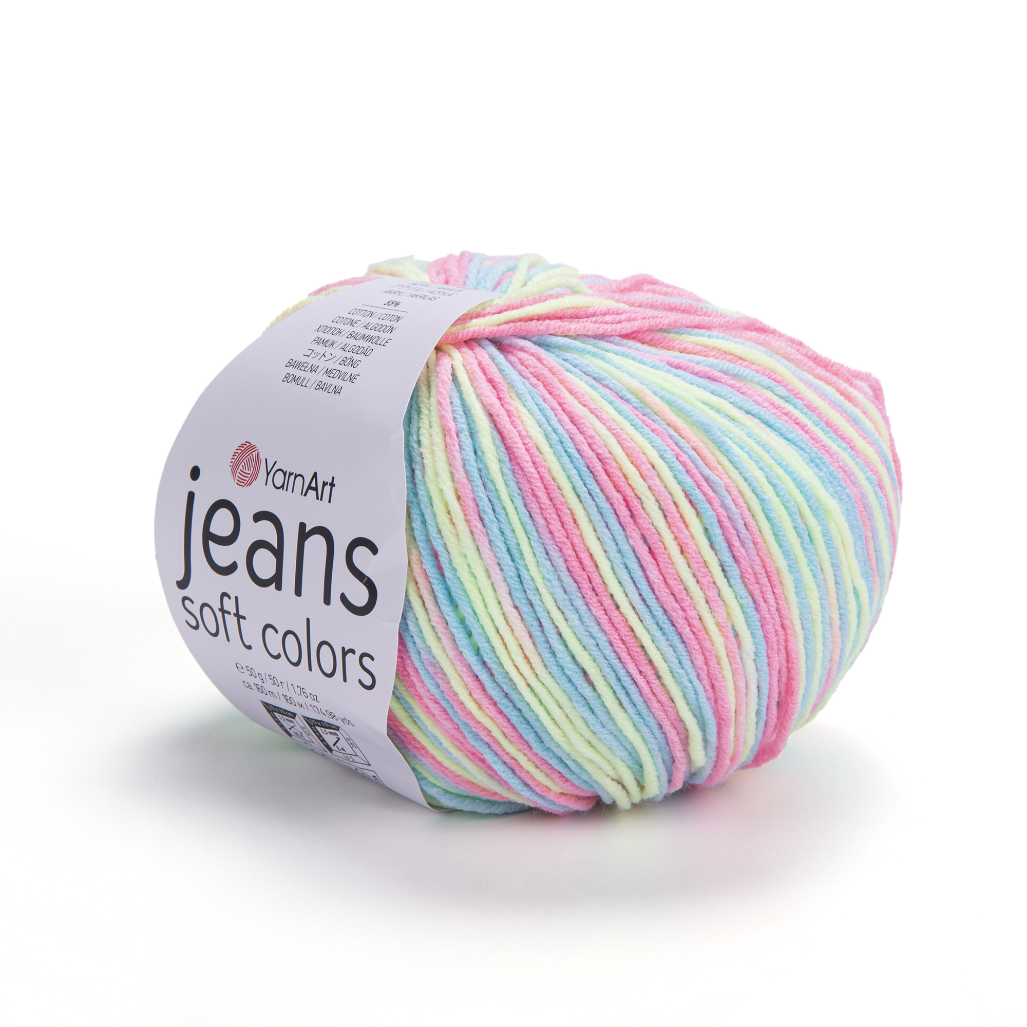 6204 YARNART JEANS SOFT COLORS - Image 1