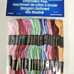 Pony embroidery floss set 36 skeins mercerised cotton embroidery thread