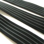 FLAT ELASTIC 25MM ANTI-SLIP