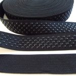 FLAT ELASTIC 25MM ANTI-SLIP
