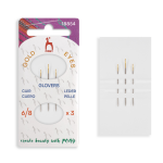 PONY glovers needles gold eye leather sewing needles set