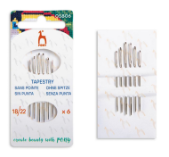 PONY TAPESTRY NEEDLES 18/22  05806