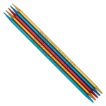 ADDI Colibri colorful aluminium double pointed knitting needles 20 cm
