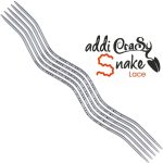 ADDI CraSy Snake lace double pointed knitting needles 15 cm grey anodized aluminium