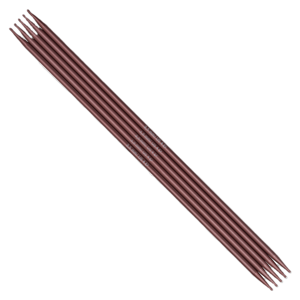 ADDI Mystic sock lace double pointed knitting needles 20 cm anodized aluminium