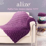 ALIZE PUFFY FINE OMBRE BATIK - cilpiņdzija ar krāsu pārejām plediem - Image 3