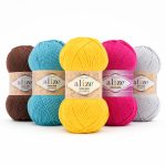 ALIZE COTTON GOLD PRACTICA - biezāka kokvilnas un akrila dzija